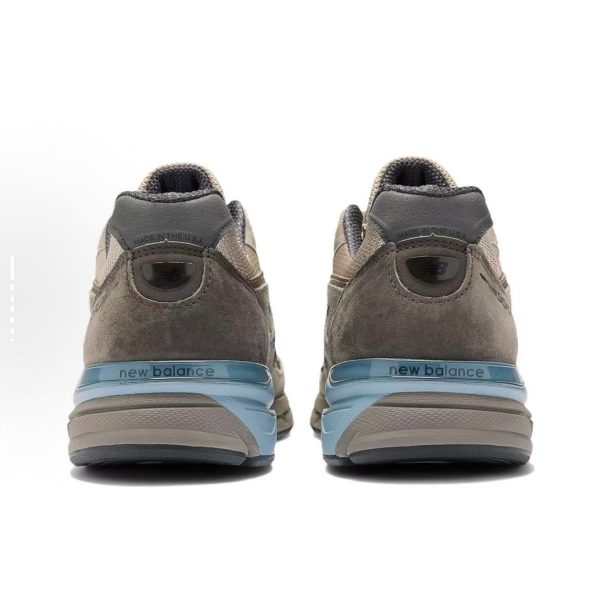 Auralee X New Balance 990v4 MIU — Легендарная модель из США — изображение 5