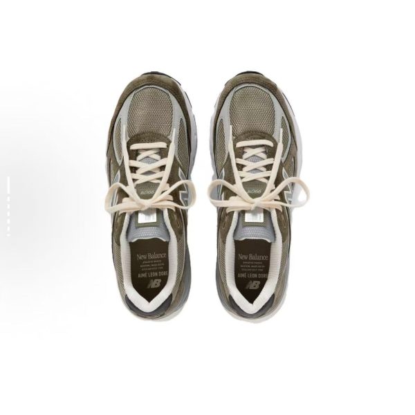 AIME LEON DORE ALD X New Balance 990v4  — Легендарная модель из США — изображение 4